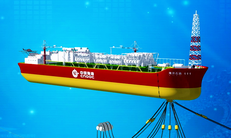 中海油海上采油船監(jiān)測(cè)系統(tǒng)三維動(dòng)畫(huà)